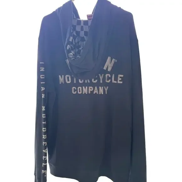 Indian Motorcycle fill zip Holden embroidered jacket-Mens 2XL-Preowned - Picture 3 of 8